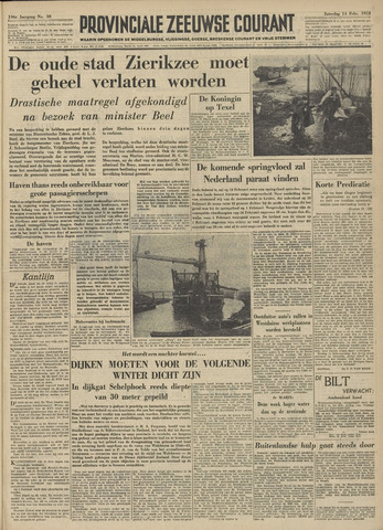 Provinciale Zeeuwse Courant 1953-02-14