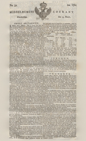 Middelburgsche Courant 1760-03-13