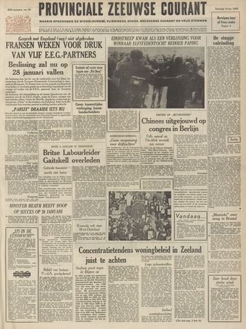Provinciale Zeeuwse Courant 1963-01-19
