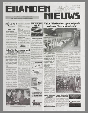 Eilanden-nieuws. Christelijk streekblad op gereformeerde grondslag 2002-11-29