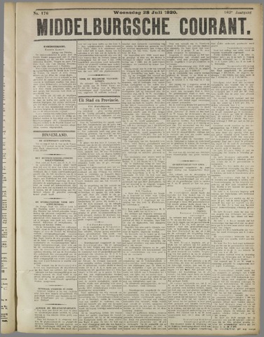 Middelburgsche Courant 1920-07-28