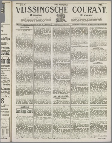 Vlissingse Courant 1912-01-10