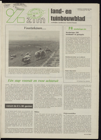 Zeeuwsch landbouwblad ... ZLM land- en tuinbouwblad 1989-02-10