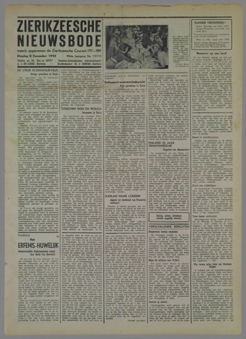 Zierikzeesche Nieuwsbode 1942-12-08