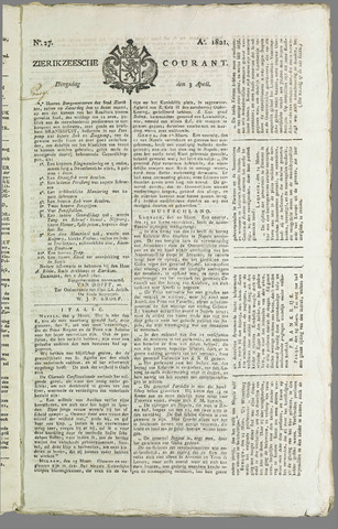 Zierikzeesche Courant 1821-04-03