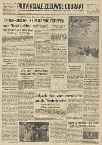 Provinciale Zeeuwse Courant 1958-02-27