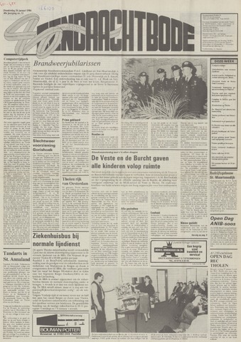 Eendrachtbode /Mededeelingenblad voor het eiland Tholen 1984-01-26