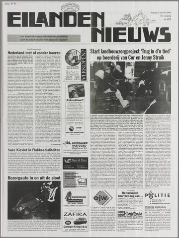 Eilanden-nieuws. Christelijk streekblad op gereformeerde grondslag 2000-01-21