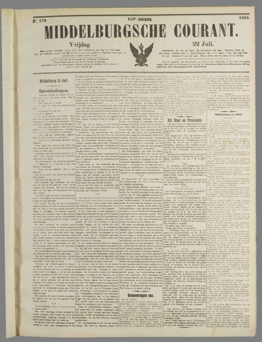 Middelburgsche Courant 1910-07-22