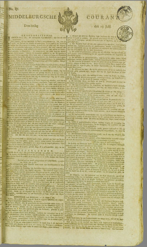 Middelburgsche Courant 1815-07-13