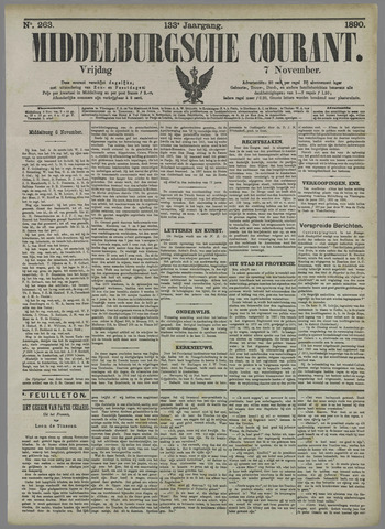 Middelburgsche Courant 1890-11-07