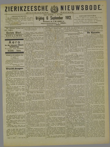 Zierikzeesche Nieuwsbode 1912-09-06
