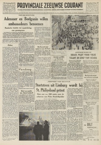 Provinciale Zeeuwse Courant 1955-09-14