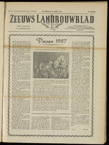 Zeeuwsch landbouwblad ... ZLM land- en tuinbouwblad 1957-04-20