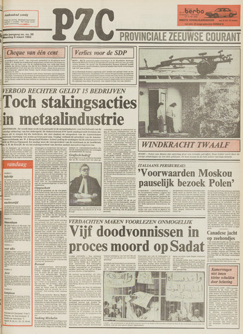 Provinciale Zeeuwse Courant 1982-03-08