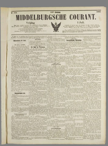 Middelburgsche Courant 1910-07-01