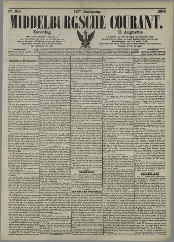 Middelburgsche Courant 1894-08-11