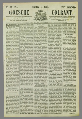 Goessche Courant 1911-06-13