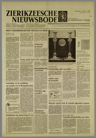 Zierikzeesche Nieuwsbode 1966-02-03