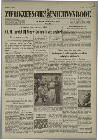 Zierikzeesche Nieuwsbode 1957-07-16