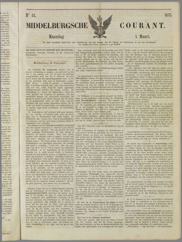 Middelburgsche Courant 1875-03-01