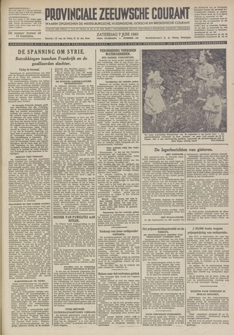 Provinciale Zeeuwse Courant 1941-06-07