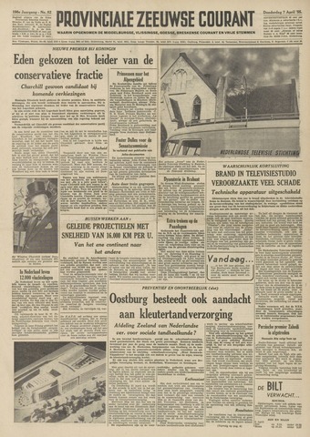 Provinciale Zeeuwse Courant 1955-04-07