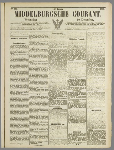 Middelburgsche Courant 1906-12-12