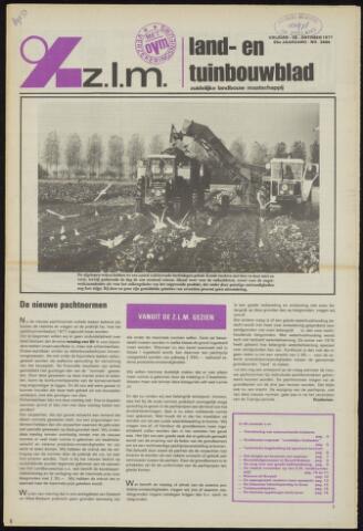 Zeeuwsch landbouwblad ... ZLM land- en tuinbouwblad 1977-10-28