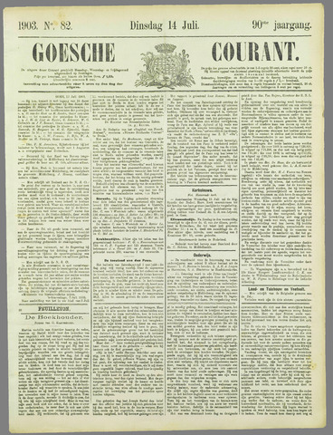 Goessche Courant 1903-07-14