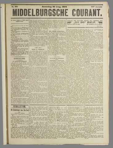 Middelburgsche Courant 1924-08-30