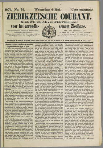 Zierikzeesche Courant 1874-05-06