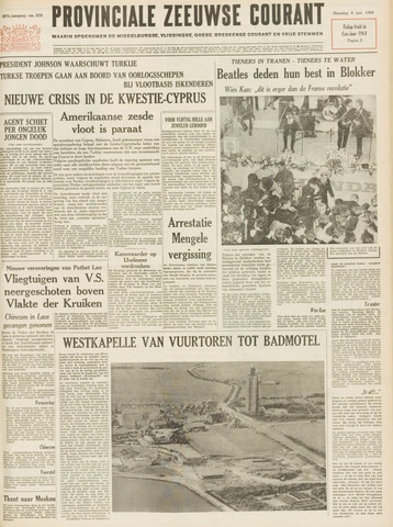 Provinciale Zeeuwse Courant 1964-06-08