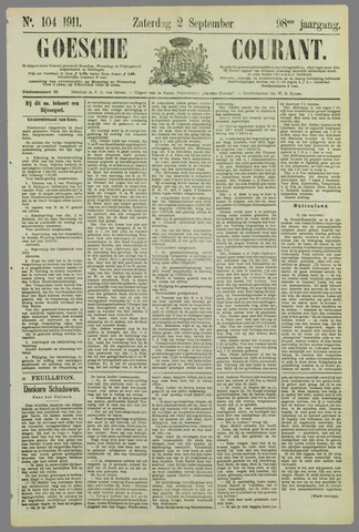 Goessche Courant 1911-09-02