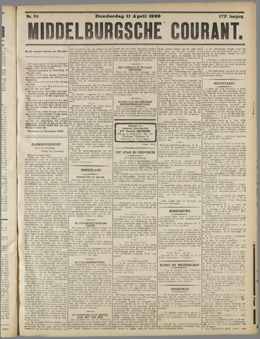 Middelburgsche Courant 1929-04-11