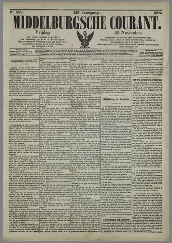 Middelburgsche Courant 1892-11-25