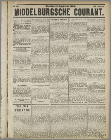 Middelburgsche Courant 1920-08-10