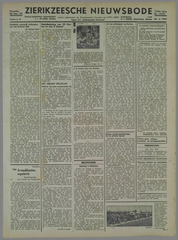Zierikzeesche Nieuwsbode 1943-12-20