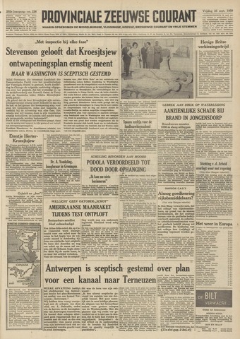 Provinciale Zeeuwse Courant 1959-09-25