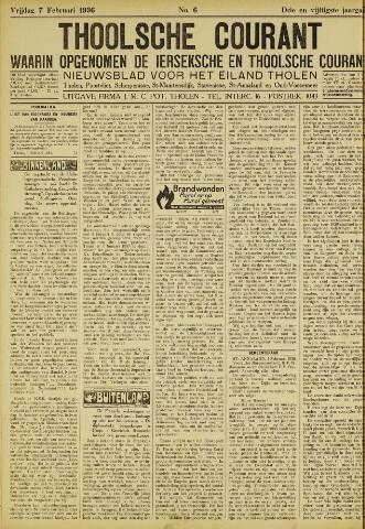 Ierseksche en Thoolsche Courant 1936-02-07