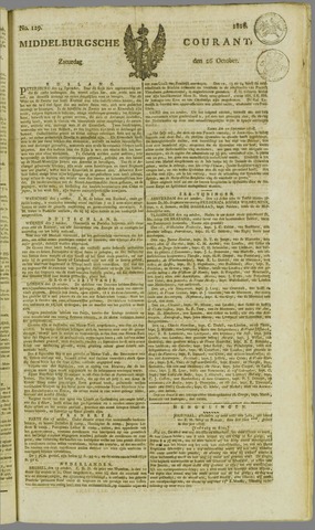 Middelburgsche Courant 1816-10-26