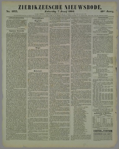 Zierikzeesche Nieuwsbode 1884-06-07
