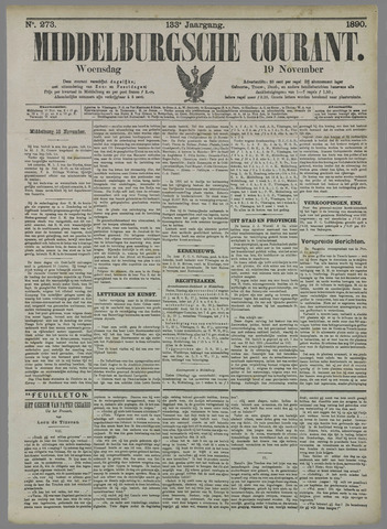 Middelburgsche Courant 1890-11-19