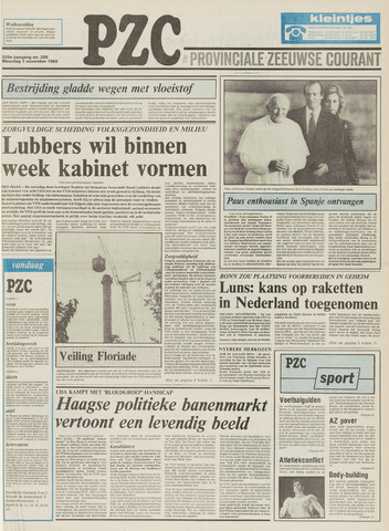 Provinciale Zeeuwse Courant 1982-11-01
