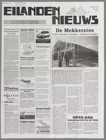 Eilanden-nieuws. Christelijk streekblad op gereformeerde grondslag 2002-05-10