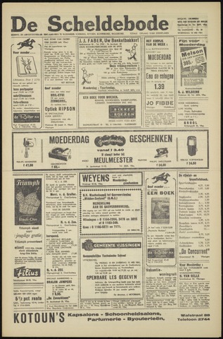 Scheldebode 1961-05-10