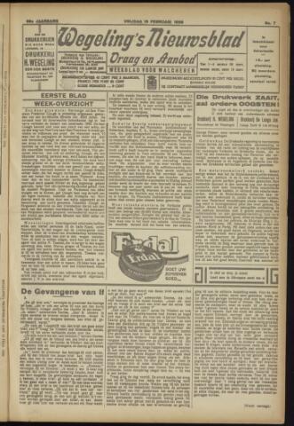 Zeeuwsch Nieuwsblad/Wegeling’s Nieuwsblad 1926-02-19