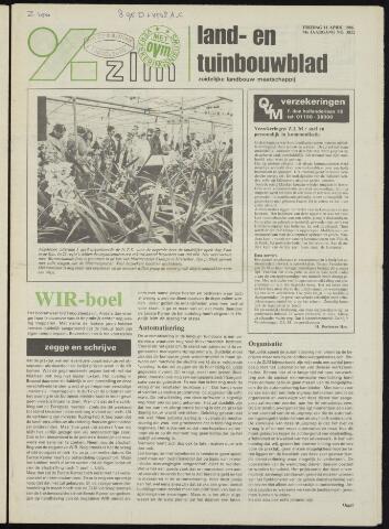 Zeeuwsch landbouwblad ... ZLM land- en tuinbouwblad 1986-04-11