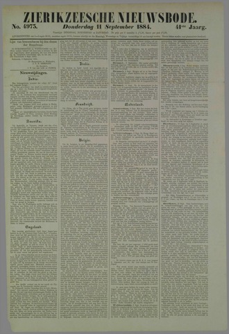 Zierikzeesche Nieuwsbode 1884-09-11