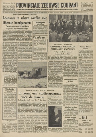 Provinciale Zeeuwse Courant 1955-02-26